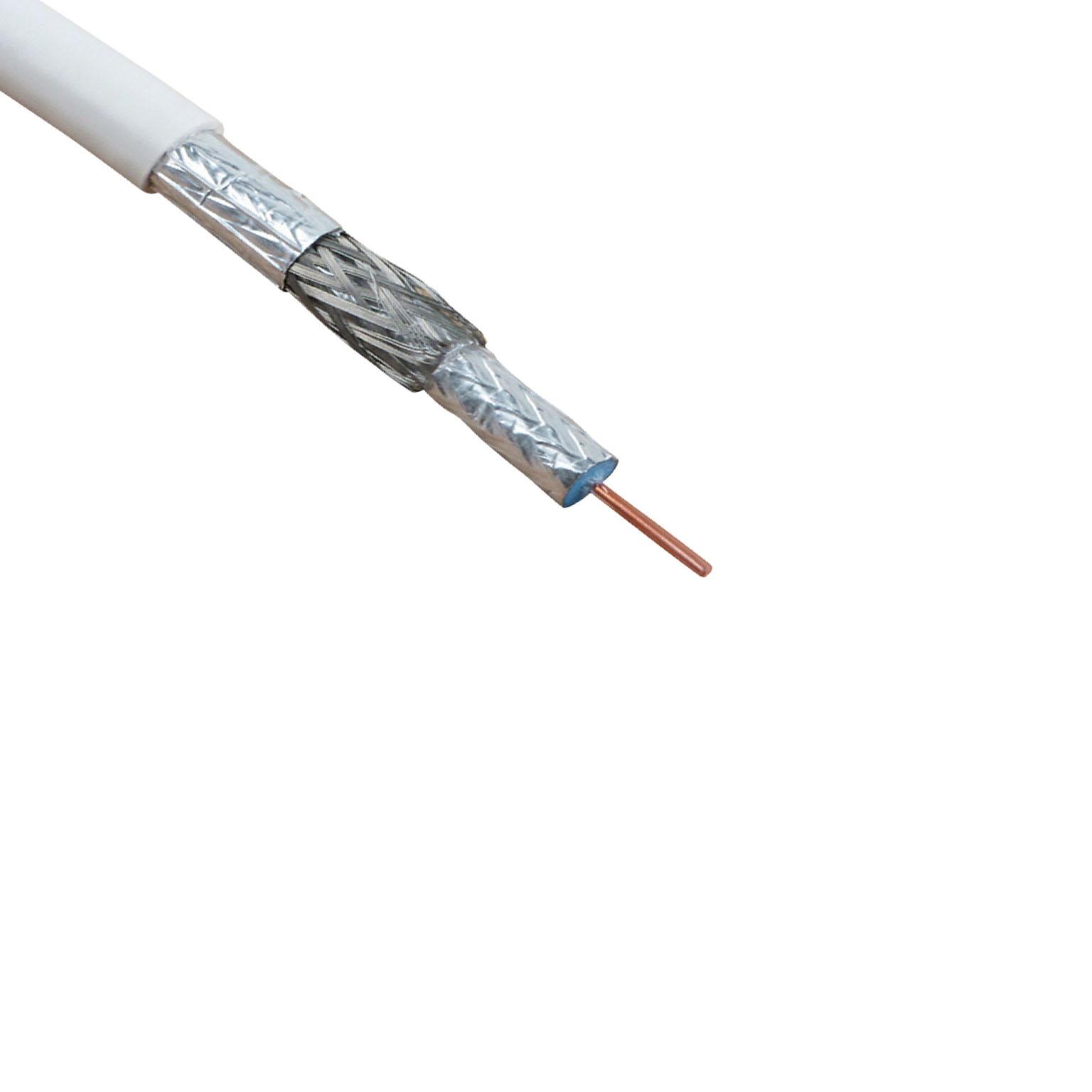 Hirschmann - KOKA 9 TS - Coax kabel per meter - Wit