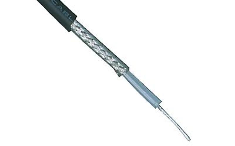 Valueline - 100 meter - RG58 - Coax kabel per rol - Zwart